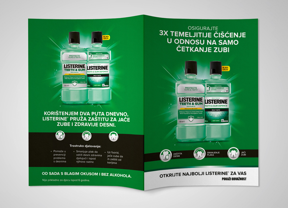 Listerine TG Leaflet