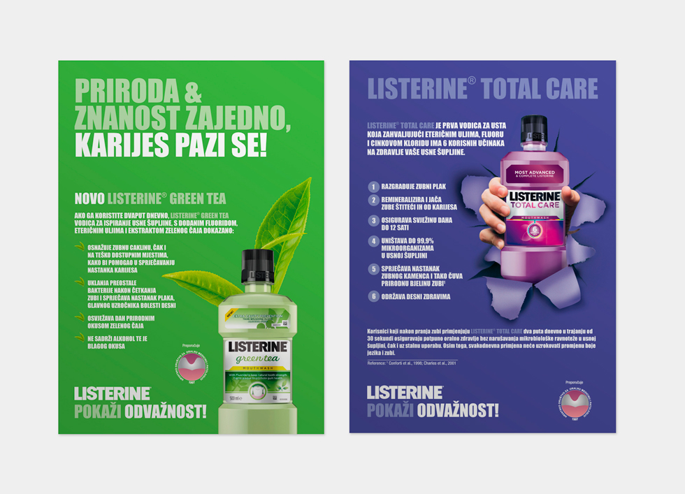 Listerine LeafletBOTB